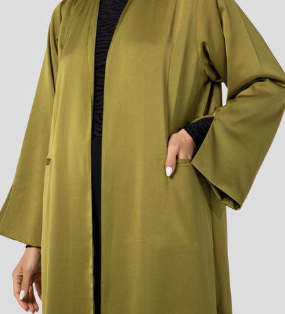 Elham Abaya in Olive